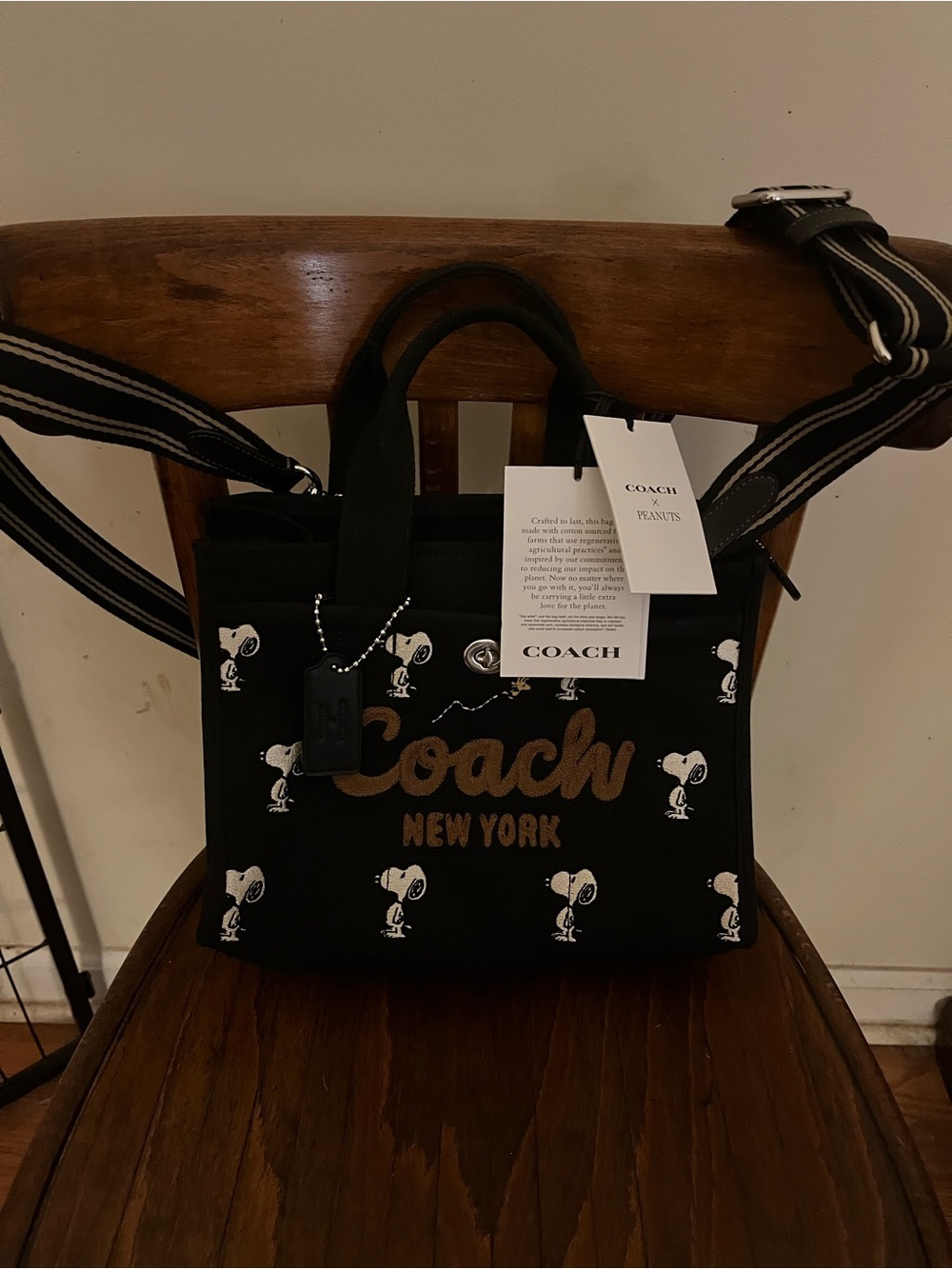 Coach Peanuts tote crossbody